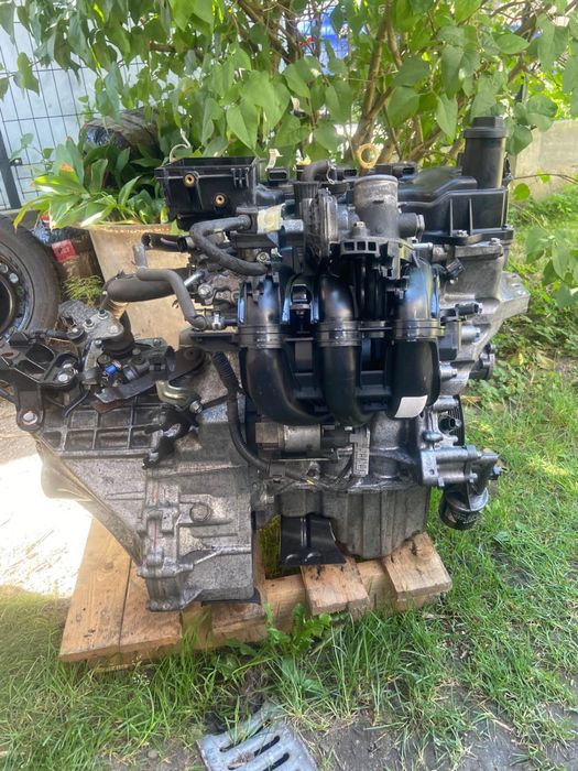 1KR silnik kompletny skrzynia biegów niski przeb toyota yaris aygo EGR