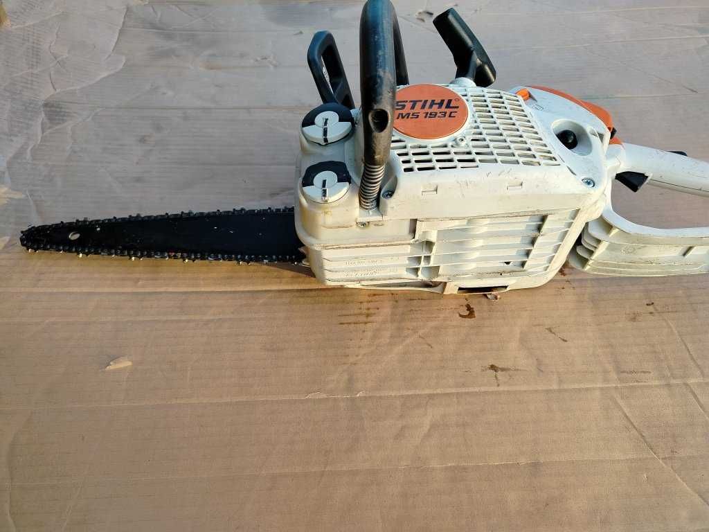 Piła Stihl ms 193 1,8 KM 3,6 kg 200t, 020t ciesielka, gałęziówka
