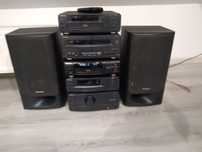 Wieża Technics SE-CH510E + kolumny SB-CH550