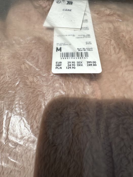 (S, M, L,)М‘яка тепла фліска шерпа Uniqlo fluffy yarn fleece full-zip