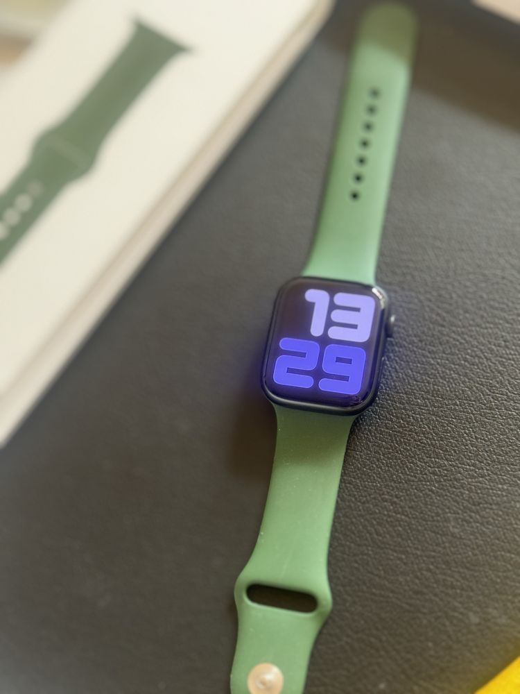 Apple watch series 7 45mm/Епл вотч 7 /100% акамулятор стан нових