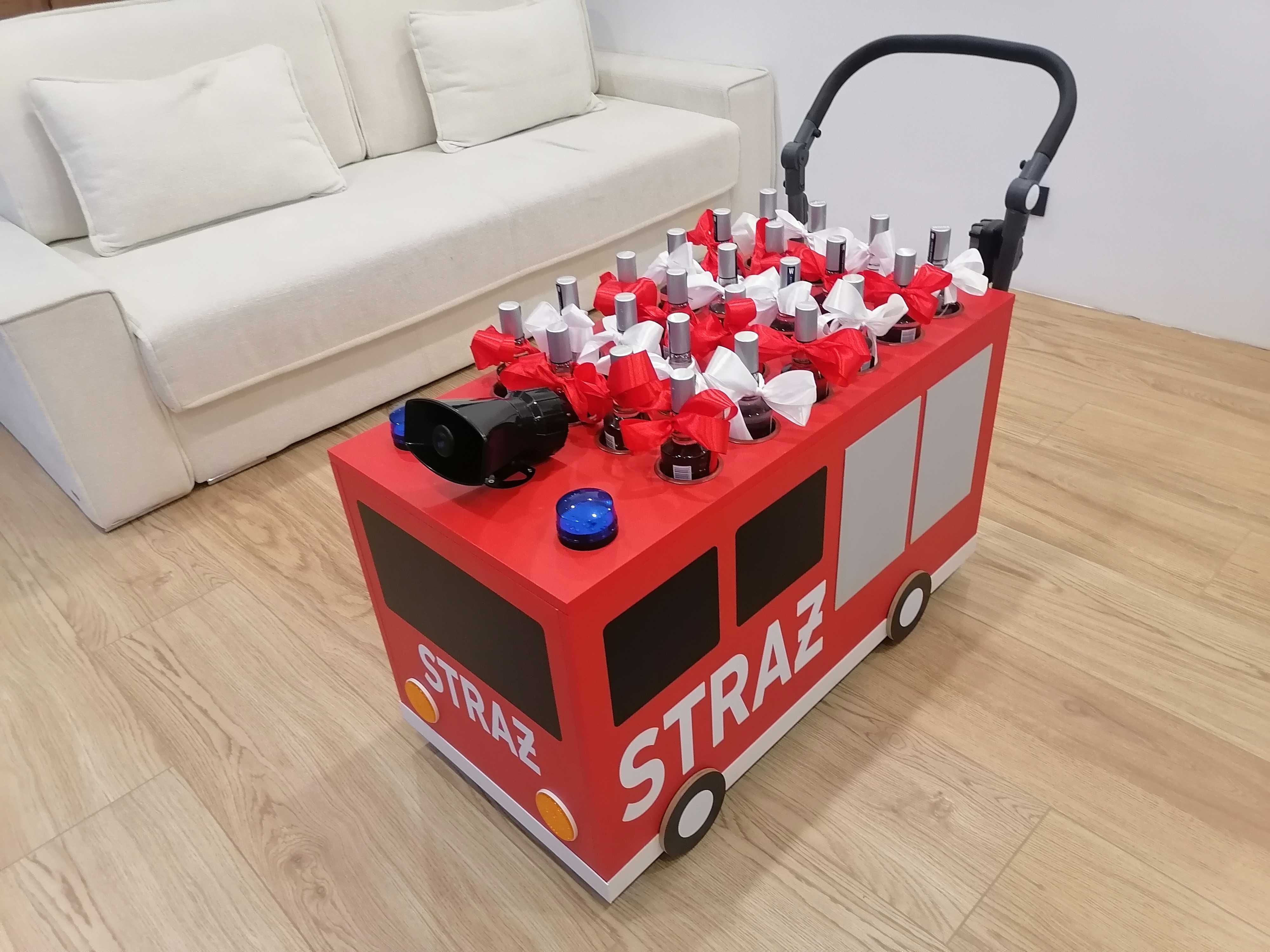 Wódkowóz Straż auto do przewożenia alkoholu na wesele MEGAFON syrena