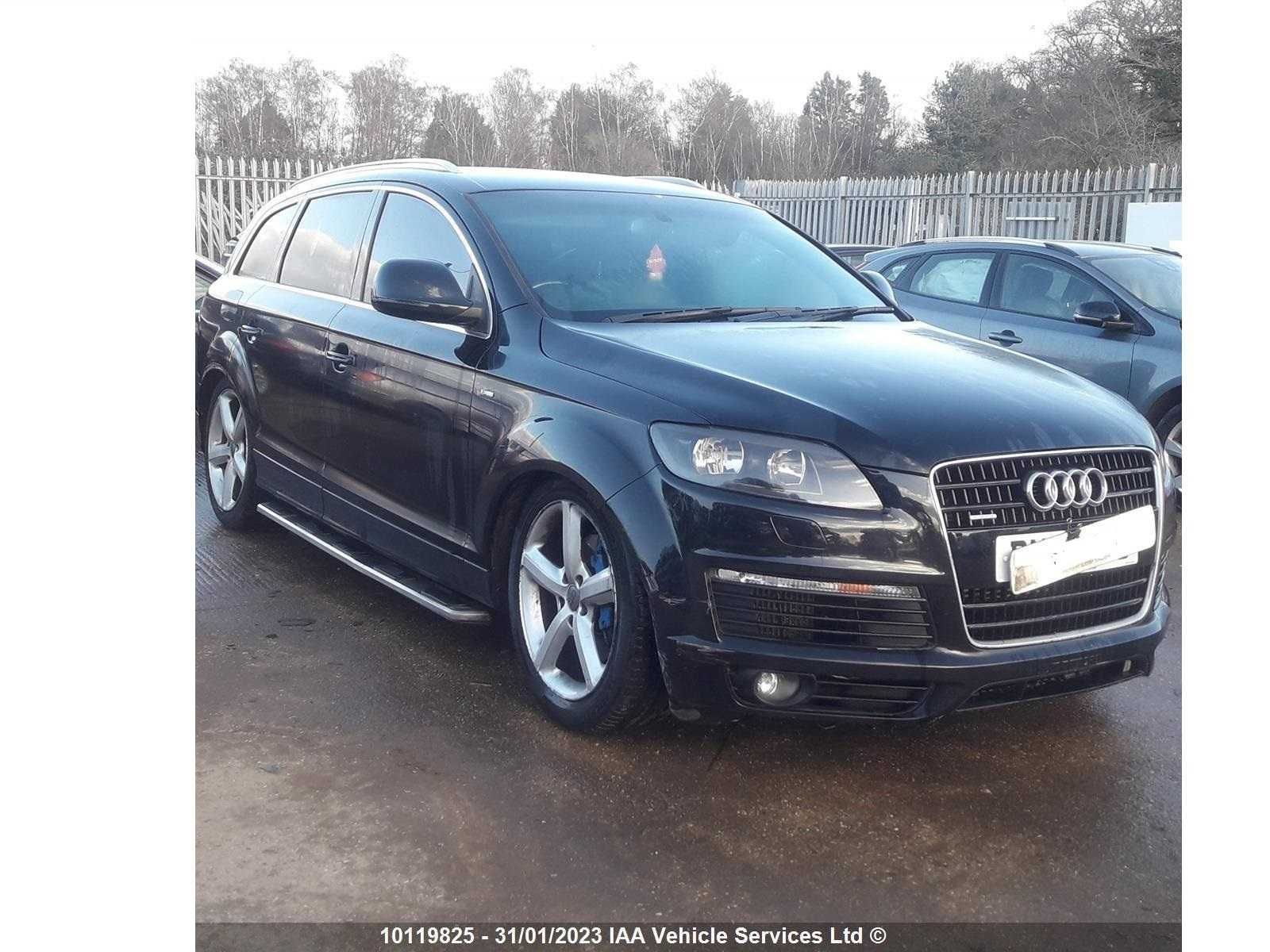 audi Q7 4L Zderzak Drzwi Klapa Podest Lusterko Ćwiartka fotele 7  LZ9Y