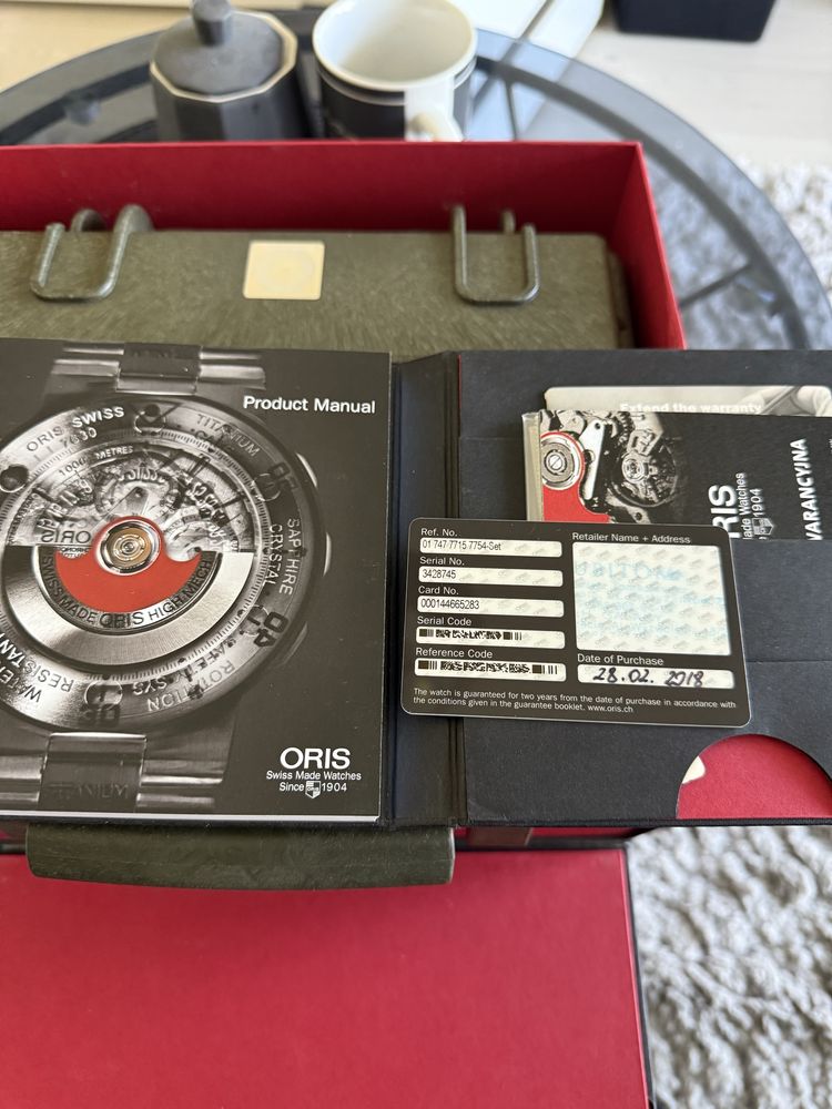 Zegarek Oris Force Recon GMT
