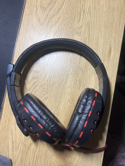 Навушники Jedel id-032 black/red