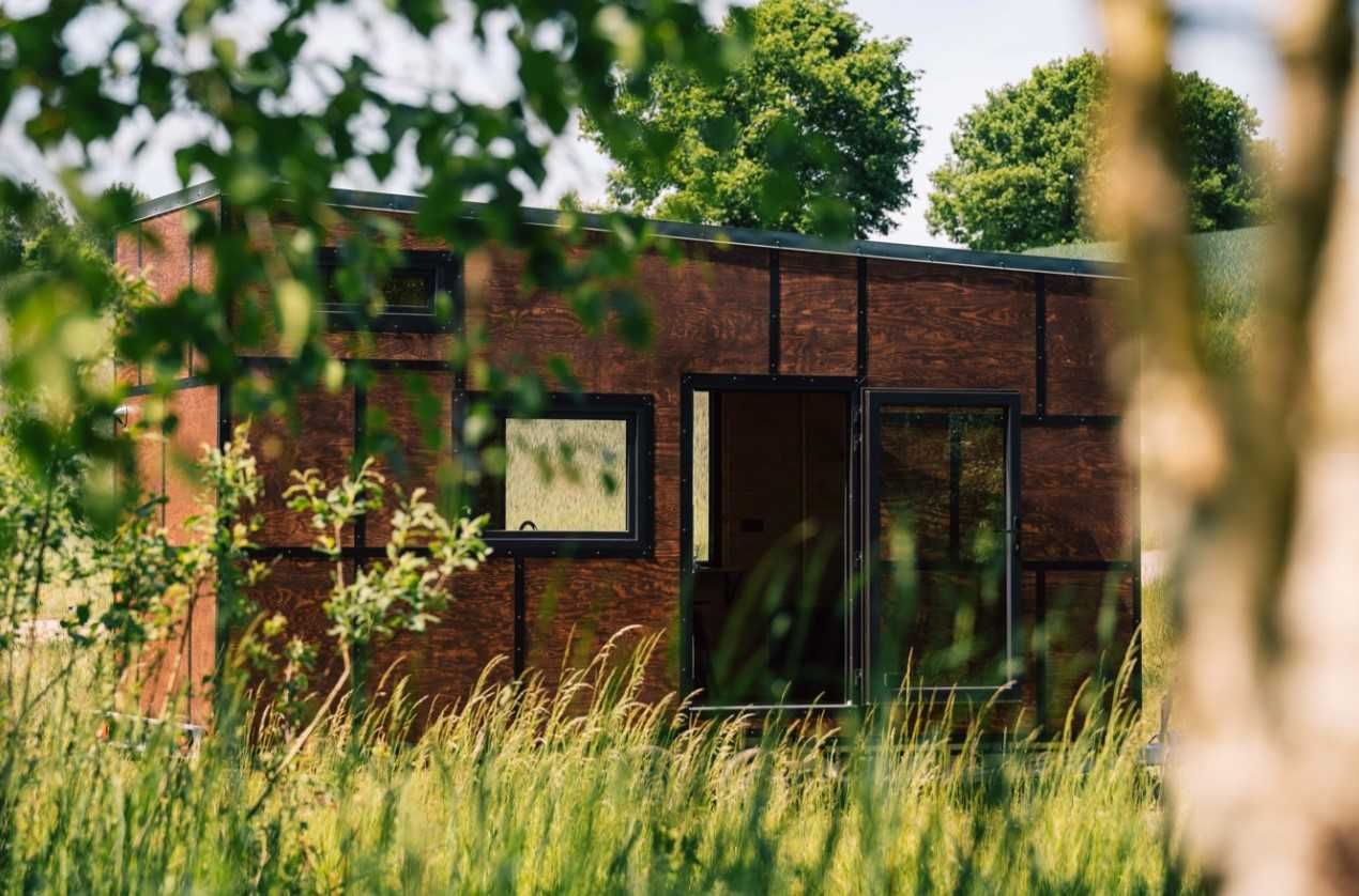 Całoroczny mobilny domek holenderski Tiny House pod klucz, do odbioru