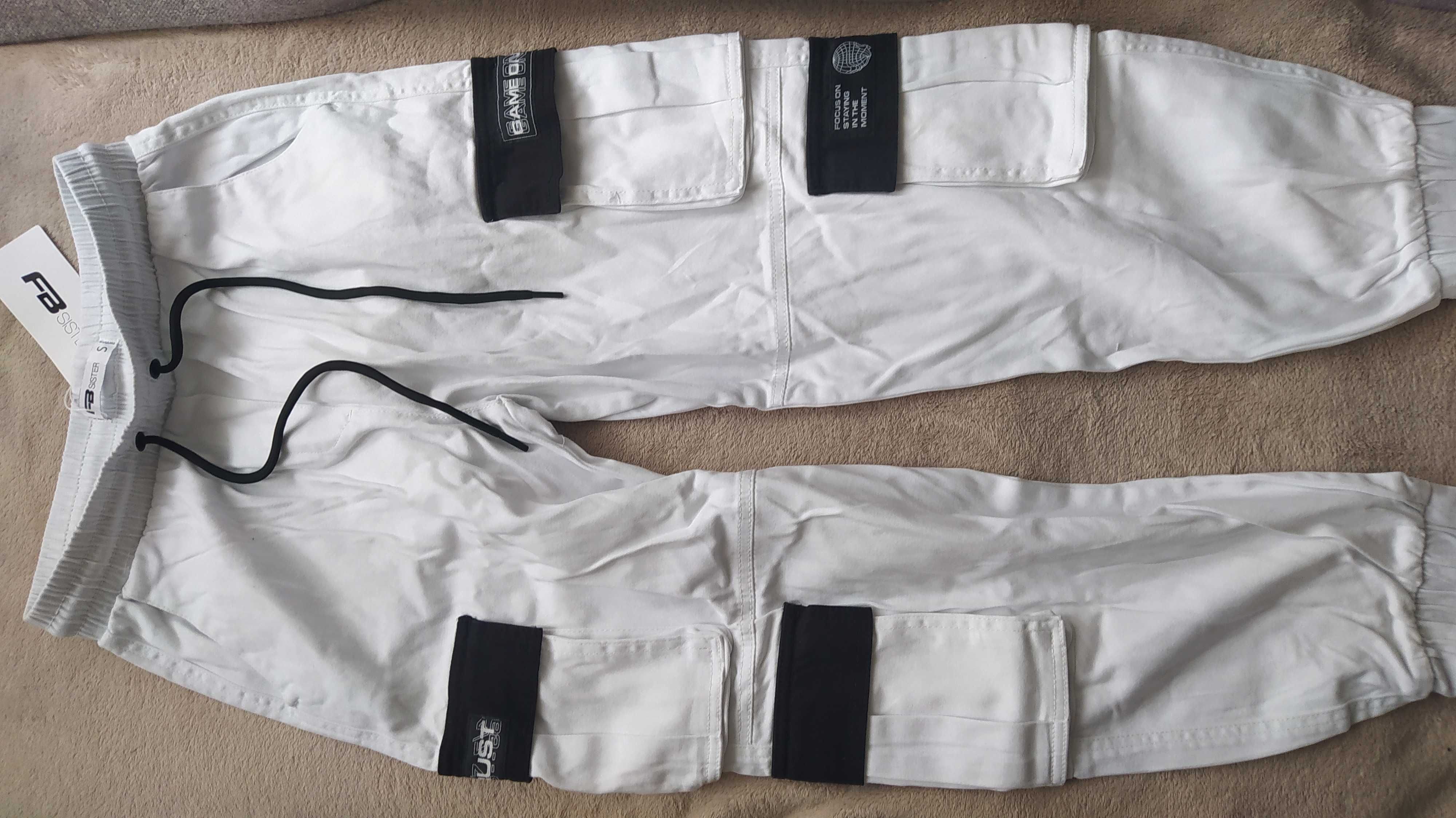 Spodnie białe dżinsy