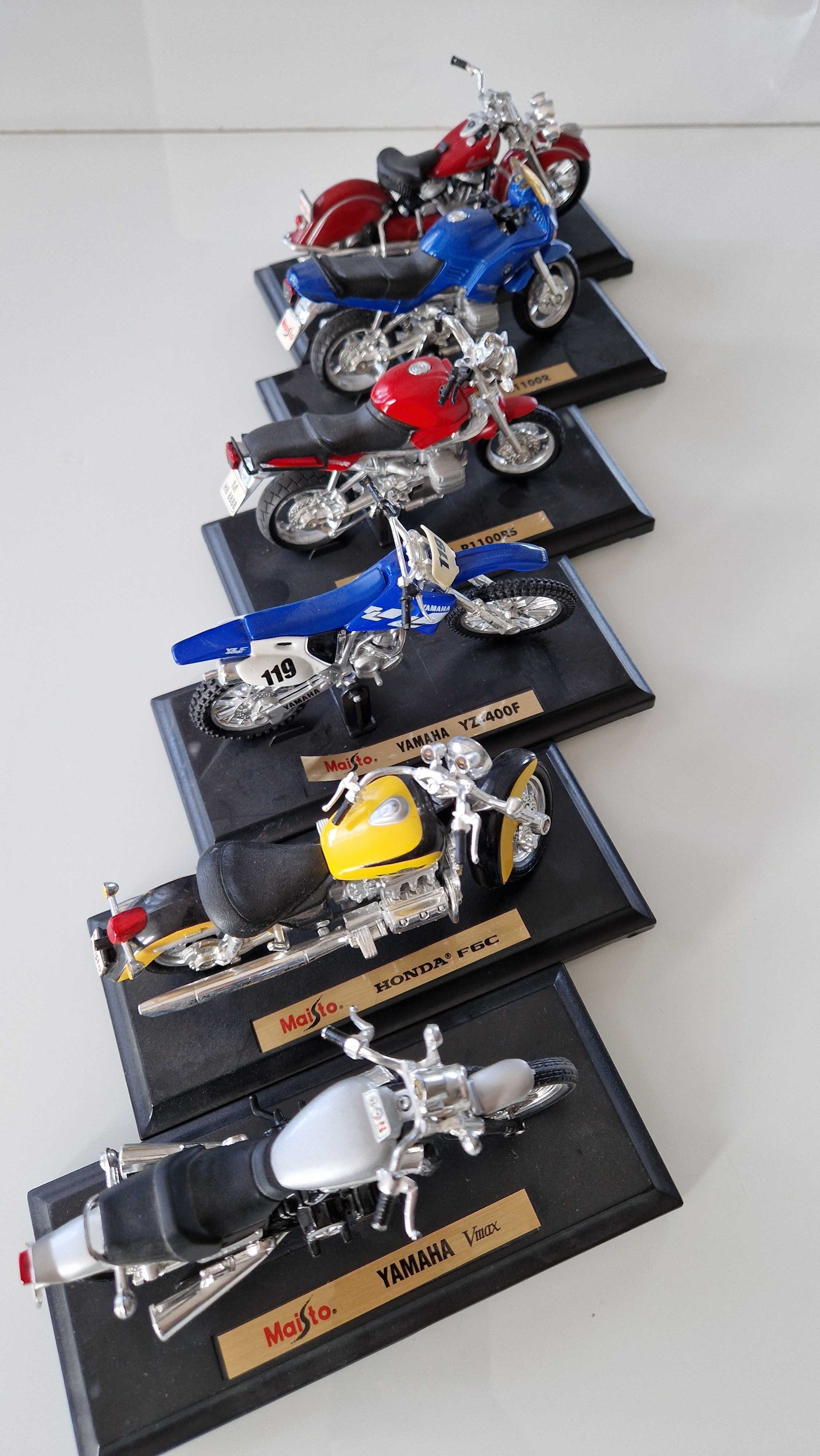 Zestaw kolekcjonerski motorów miniaturek Maisto Vmax