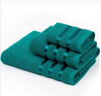 Новые полотенца банные махровые (в наборе 3шт)