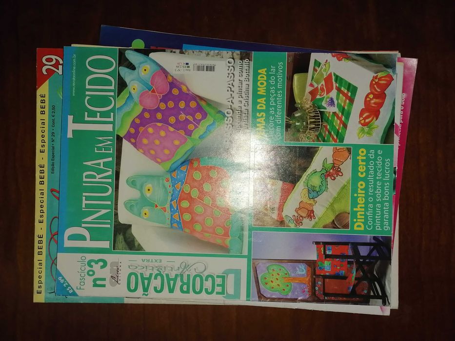 Livros e Revistas - Bricolage, artesanato, pintura
