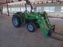 Trator Deutz-Fahr 35cv e Alfaias.