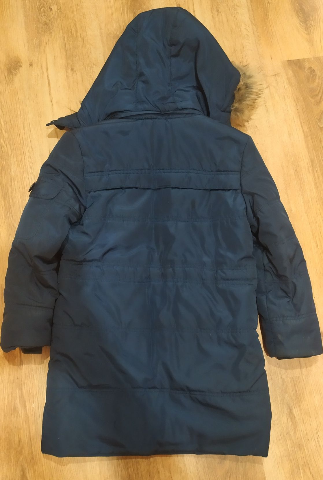 Зимове пальто (курточка) на хлопчика, розмір 134