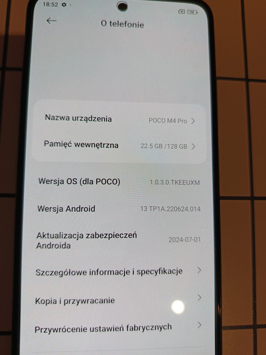 Poco M4 Pro idealny, jak nowy Żółty Yellow smartfon Android