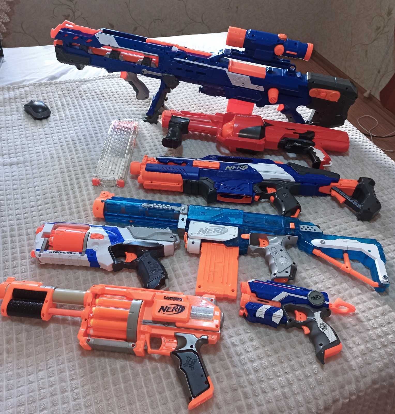 Бластер Nerf N - Strike Elite Strongarm / Элит Стронгарм
