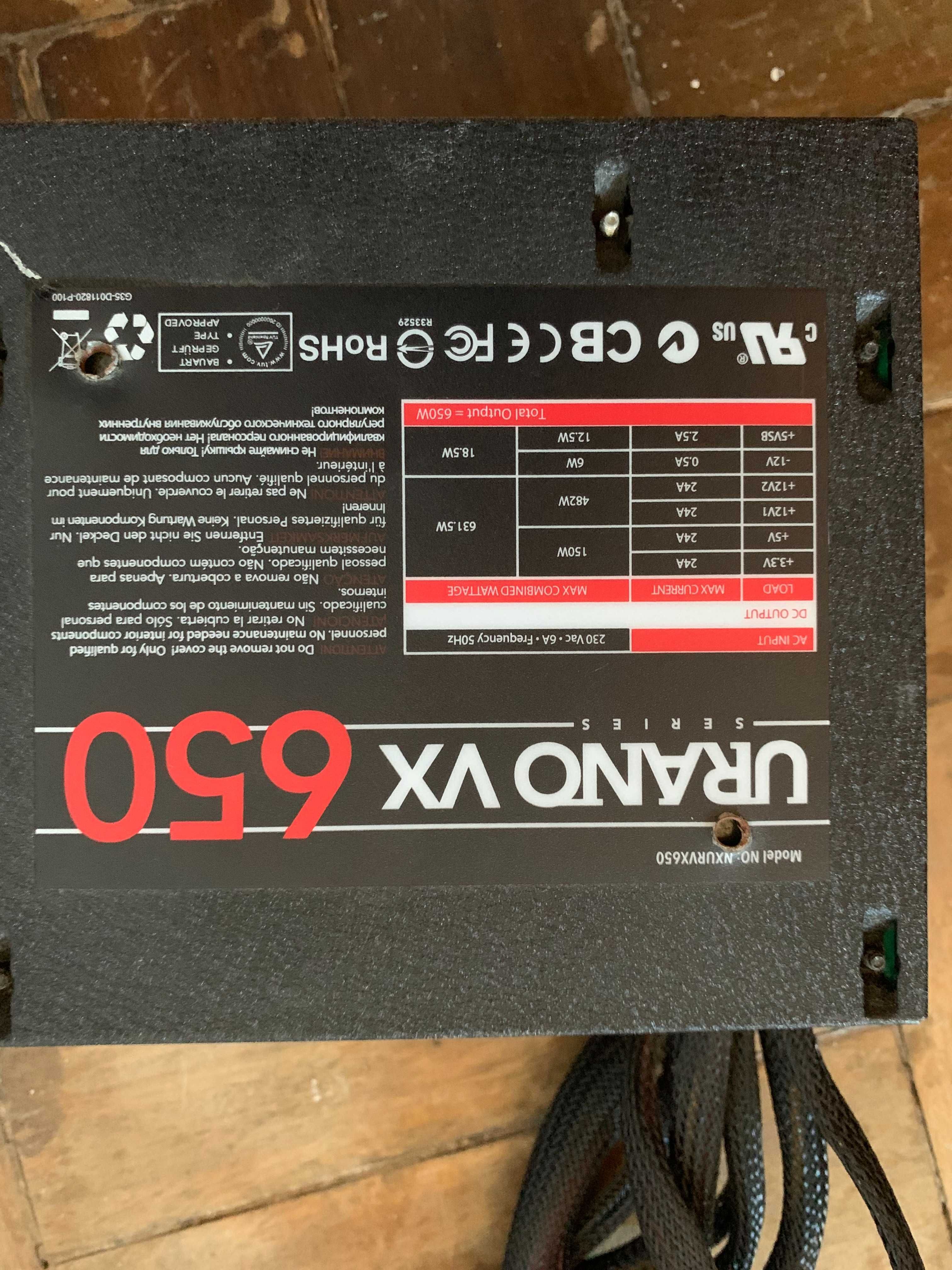 Fonte Alimentação Nox 650w