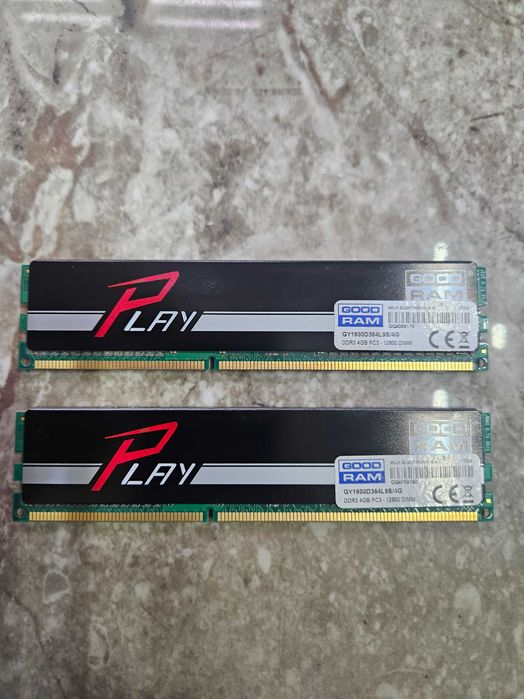 Pamiec RAM DDR3 2x 4GB 1600mHz CL9 goodram