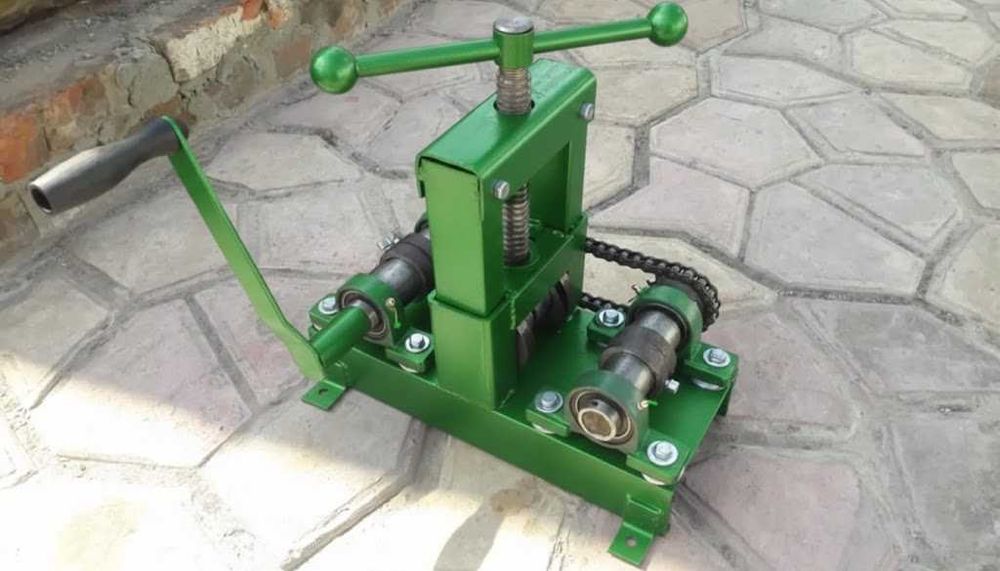 Трубогиб ручной профилегиб усиленный резьбой до 50х50