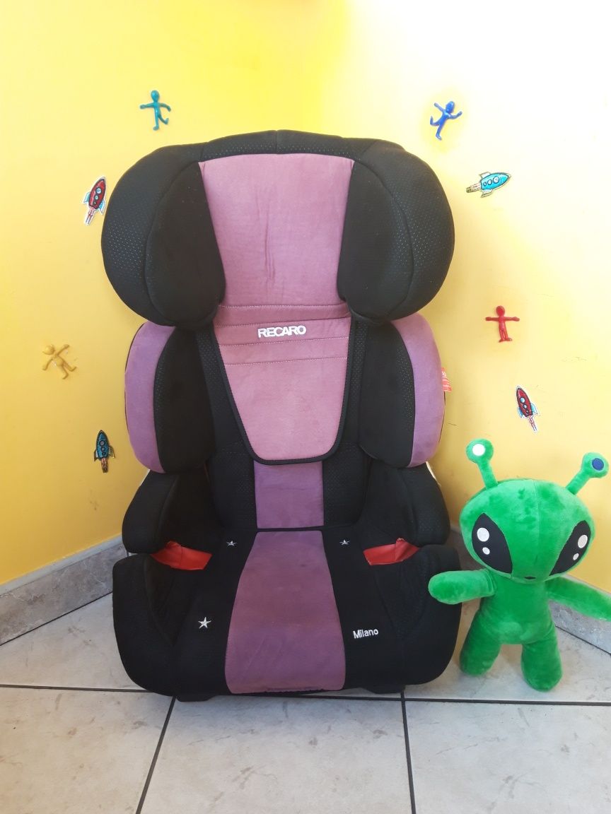 Fotelik samochodowy Recaro Milano od 15 do 36kg bez isofix. WysyłkaOLX