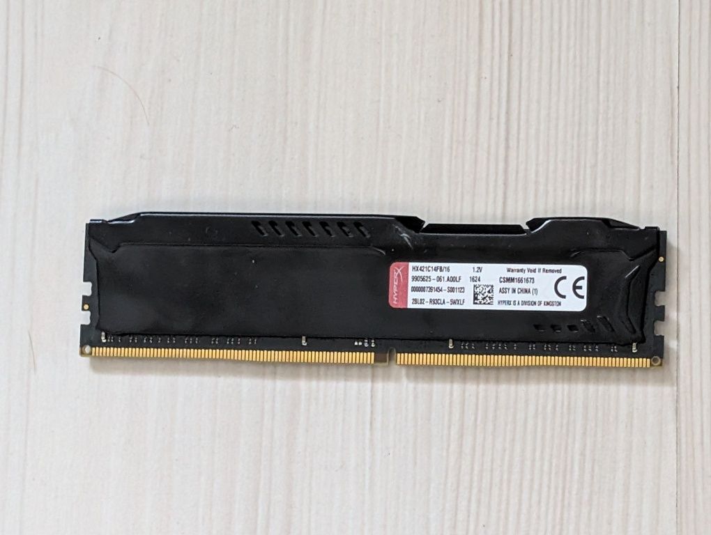 Fury RAM 16GB DDR4-2133 CL14