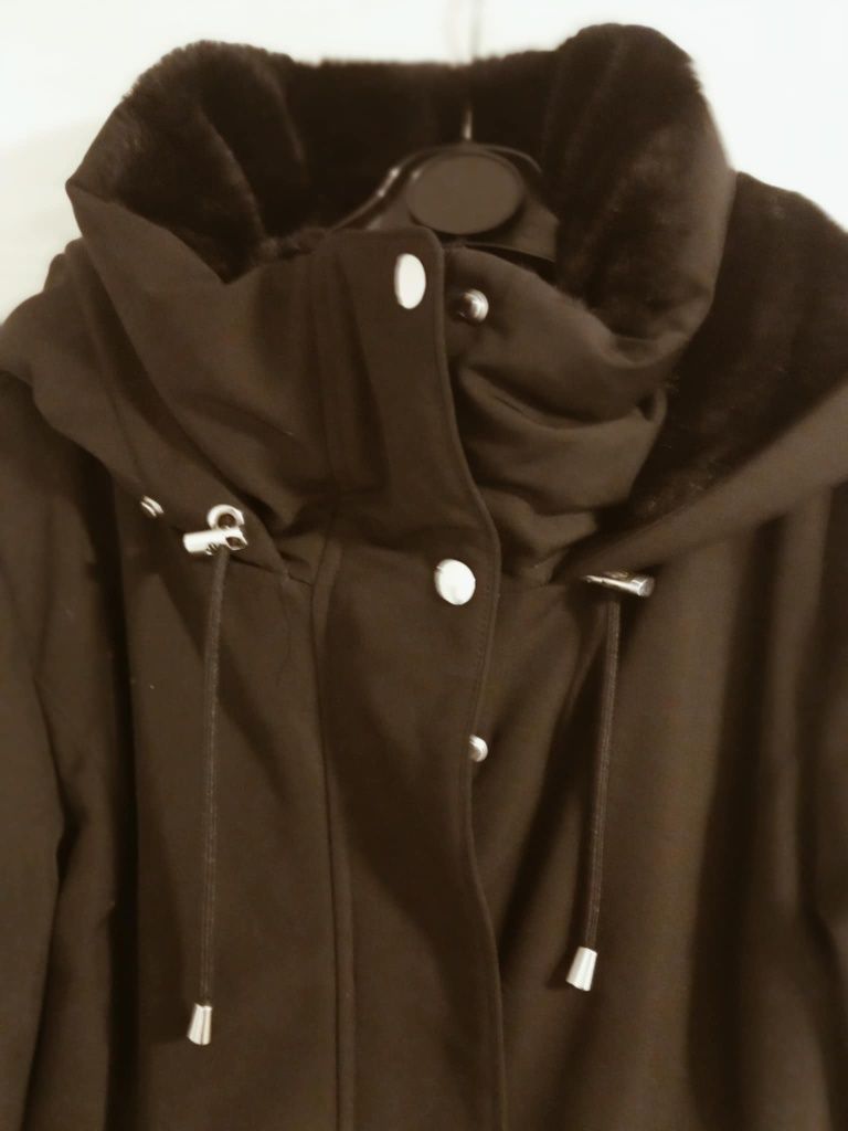 Parka inverno com pêlo