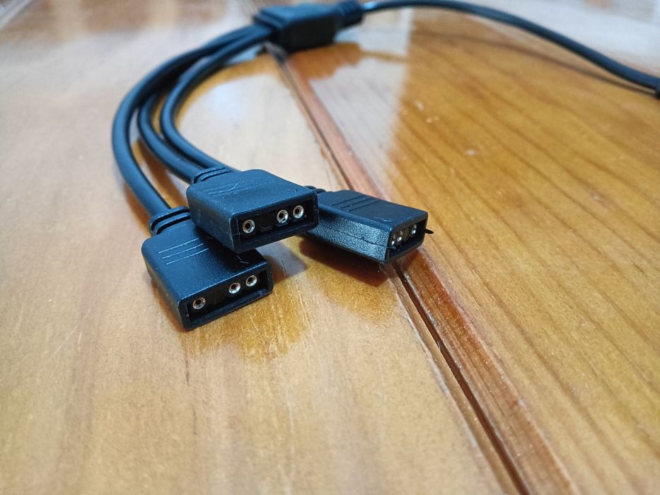 Cabo PC para ligar tiras Led RGB 5v