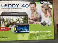 Aquael leddy 40 black akwarium 25l