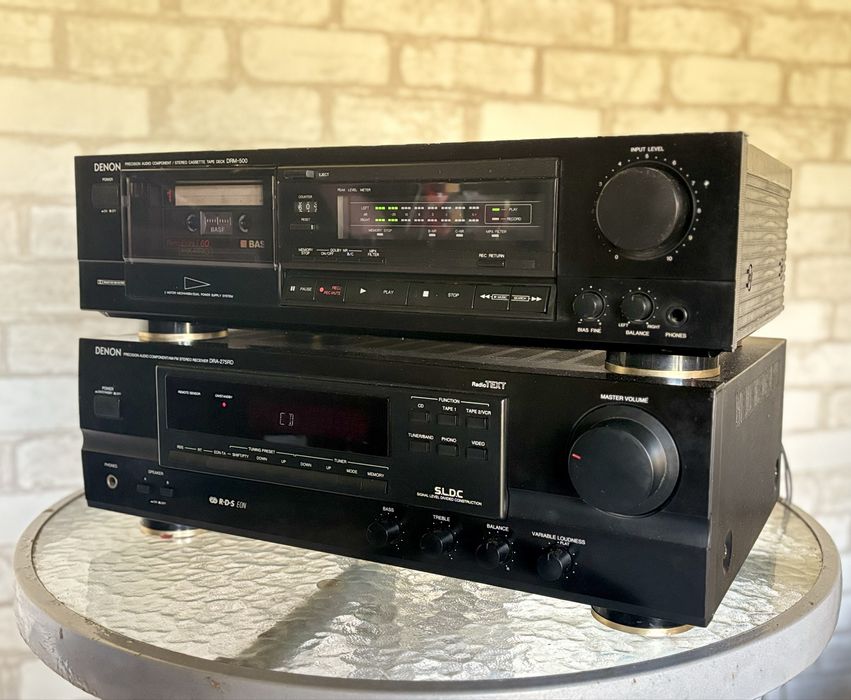 Denon DRA-275RD + DRM-500 – sprawny zestaw audio