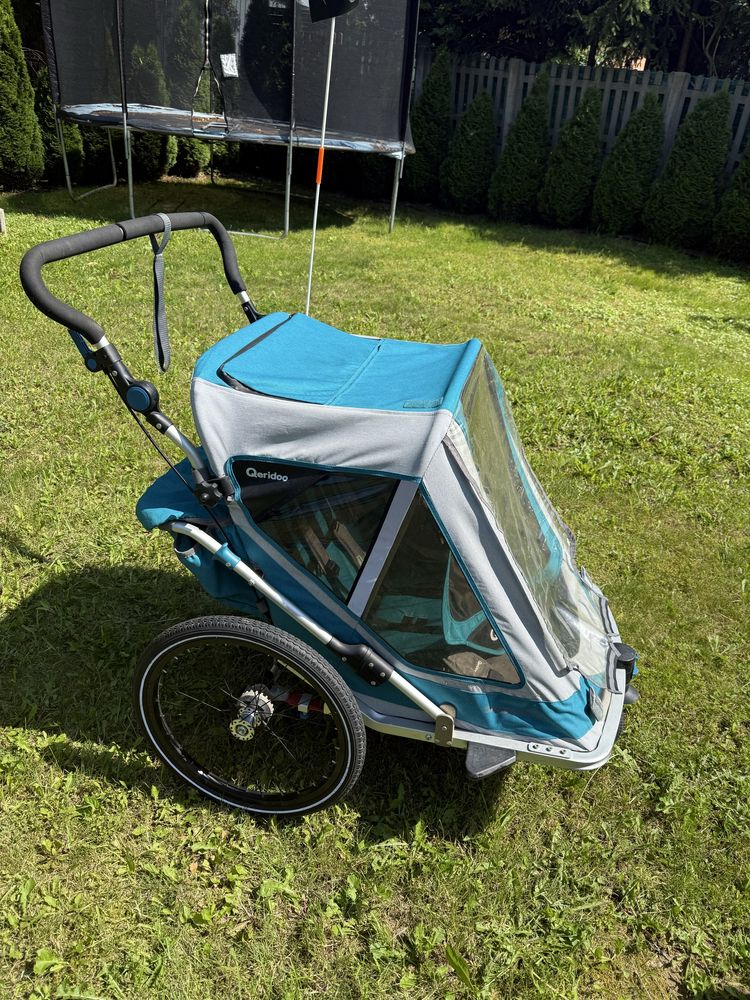 Wózek przyczepka rowerowa Qeridoo Speedkid 2