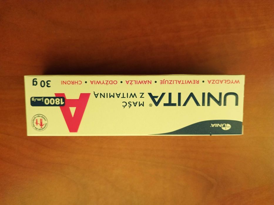 Univita, maść z witaminą A 30g nawilżenie i regeneracja skóry