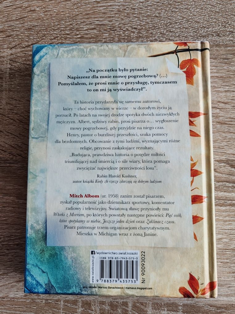 Mitch Albom, Miej trochę wiary