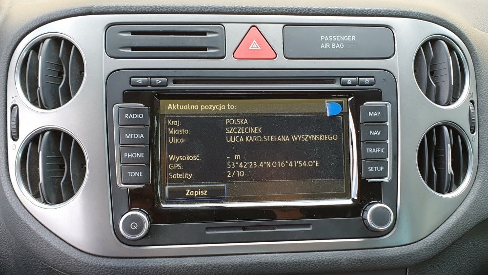 RNS 510 Polskie Menu Lektor Mapa 2020 V17 Radio KOD, Serwis NAPRAWA