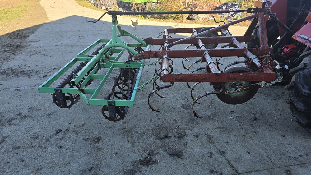 Kultywator z wałkiem