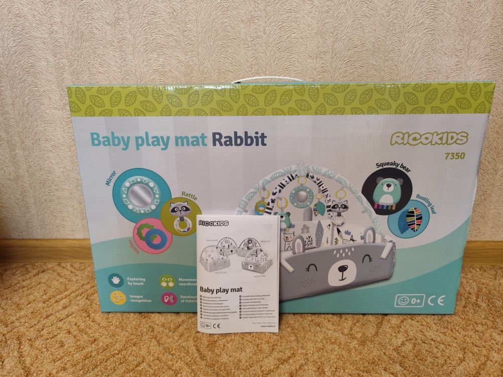 Розвиваючий інтерактивний килимок Ricokids (стан нового)