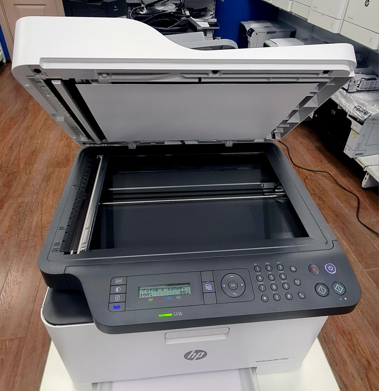 HP Color LaserJet 179fwg. Wi-Fi Цветной лазерный принтер сканер копир