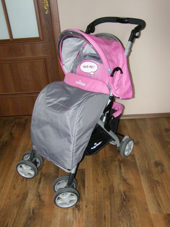 Wózek spacerowy, spacerówka Baby Design z dużym koszem, jak nowy