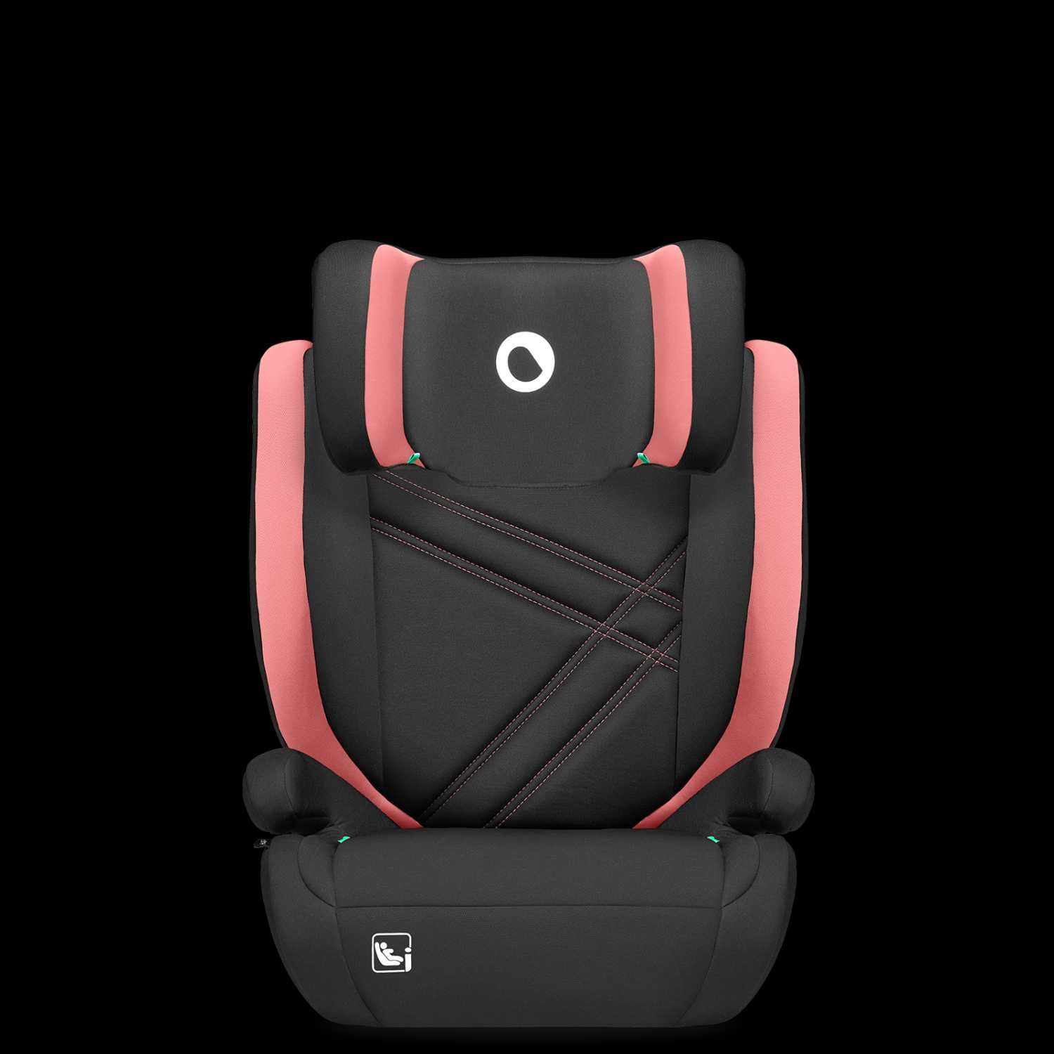 Fotelik Lionelo Hugo i-Size Pink Baby 15-36 kg ISOFIX