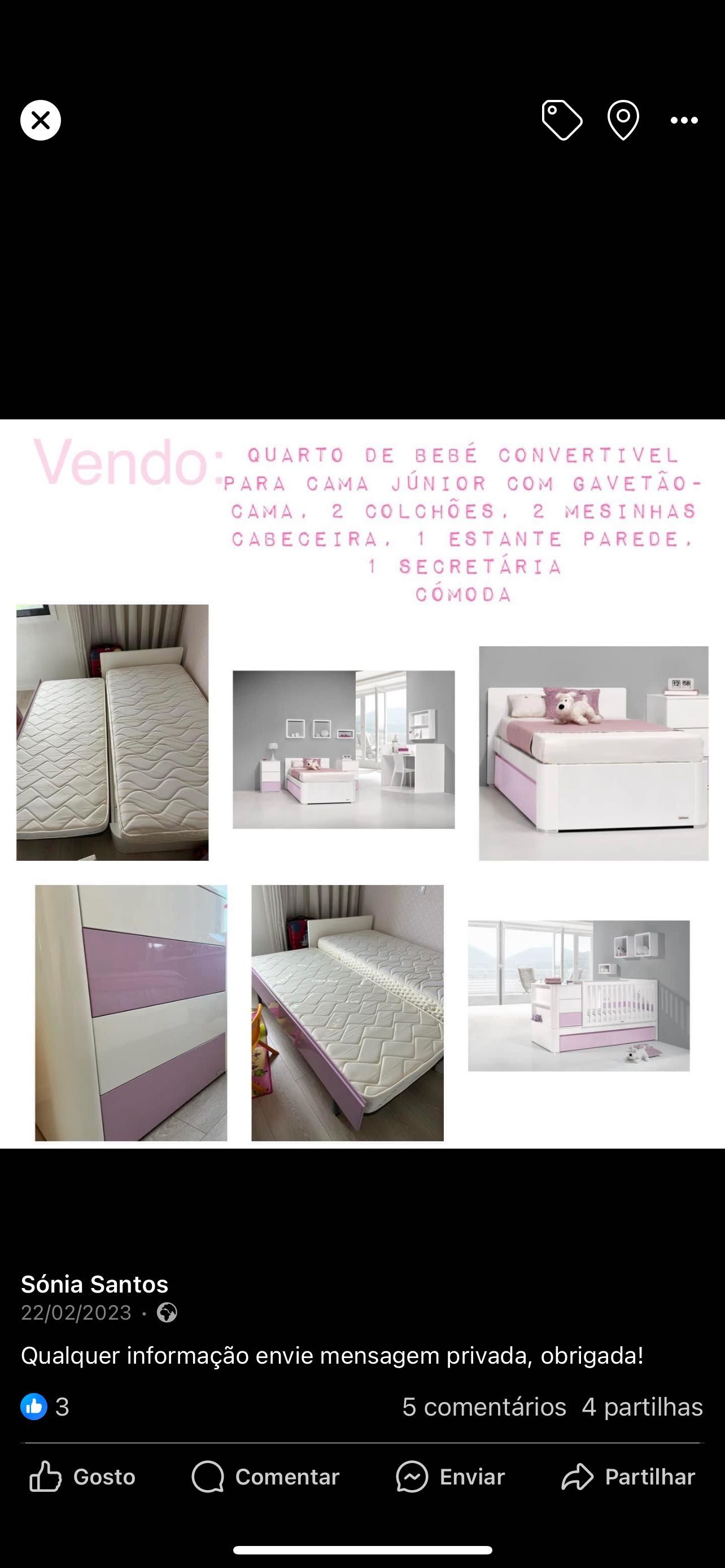 Cama convertível