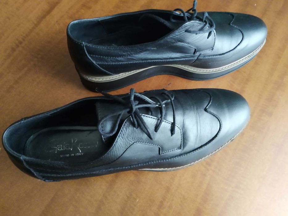 Лоферы.Кожанные .Италия.40р.