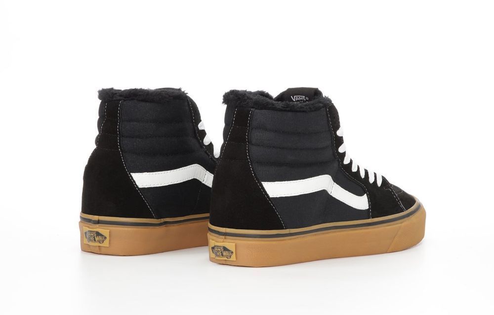 Кеди зимові чоловічі Vans SK-8 High на хутрі. Кеды зимние мужские
