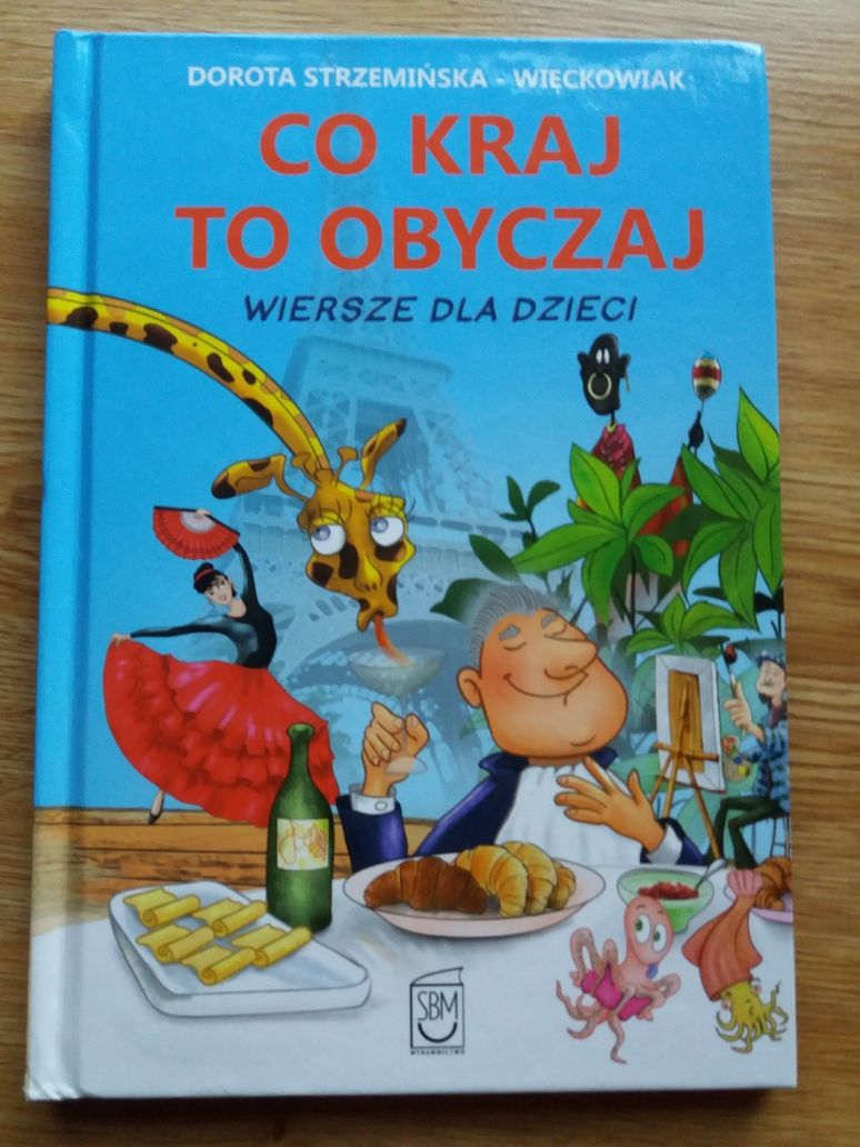 Co kraj to obyczaj - wiersze dla dzieci - książka nowa