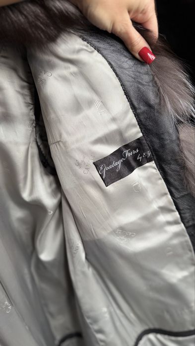 Шуба-трансформер ЧОРНОБУРКА 38р(М)