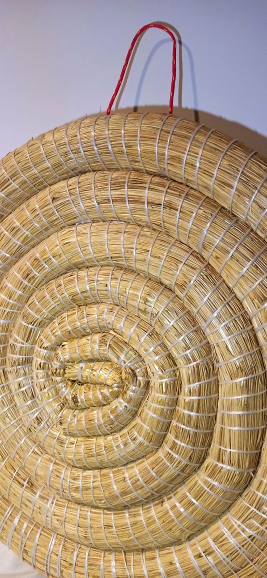 Mata tarcza słomiana cel łuczniczy 70 x 8 cm