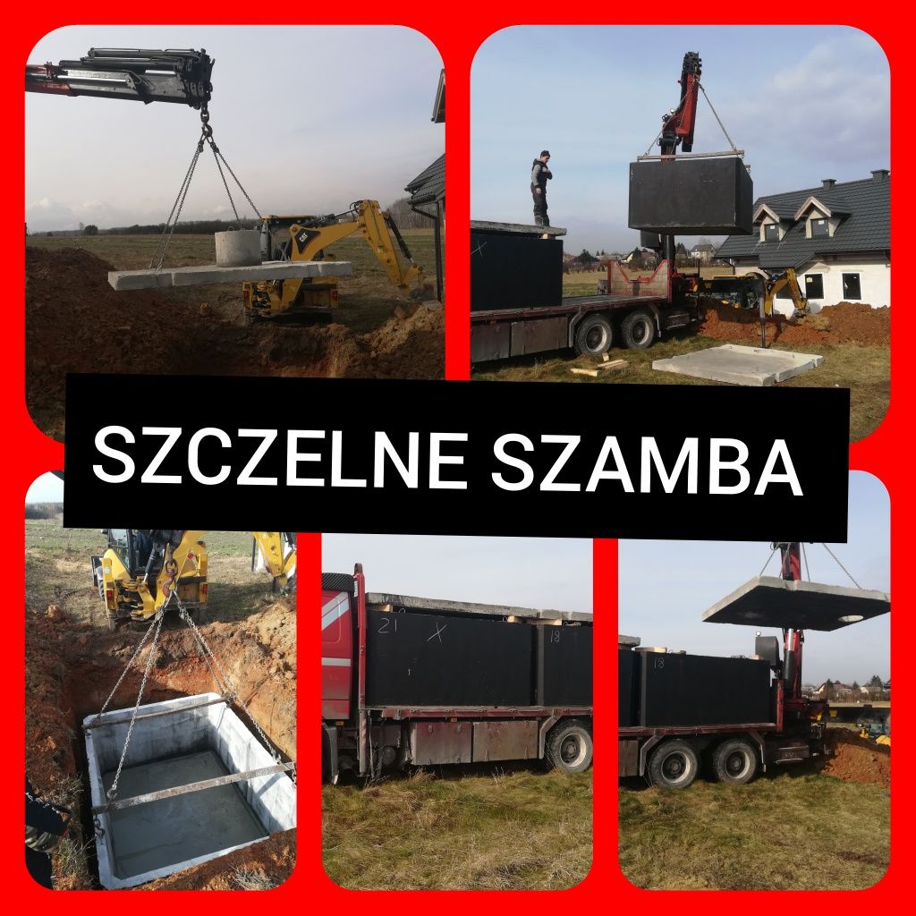 Szambo 10m3 Białobrzegi Grójec Tarczyn Piaseczno Pruszków Siedlce