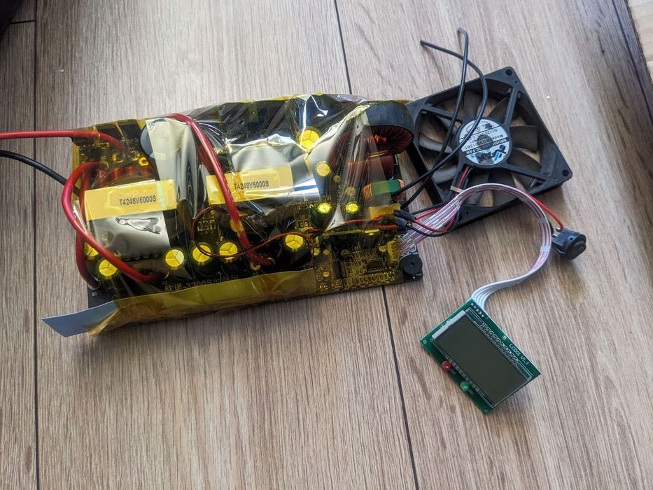 Інвертор 48в 220в з чистим синусом і високим ККД (до 95%) 3000 Вт