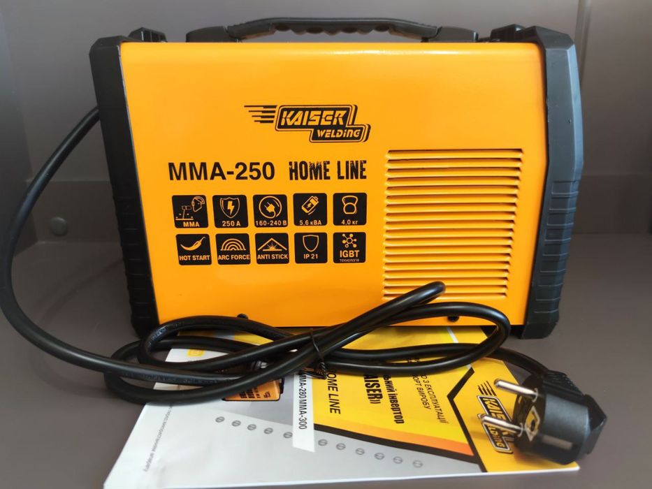 Зварювальний інвентор Kaiser MMA-250 HOME LINE