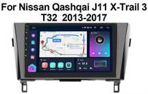 Panel radio nawigacja Nissan QASHQAI J11 x-TRAIL android