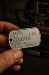 Chapa identificação militar , fuzileiros, rangers, exercito, dog tag,