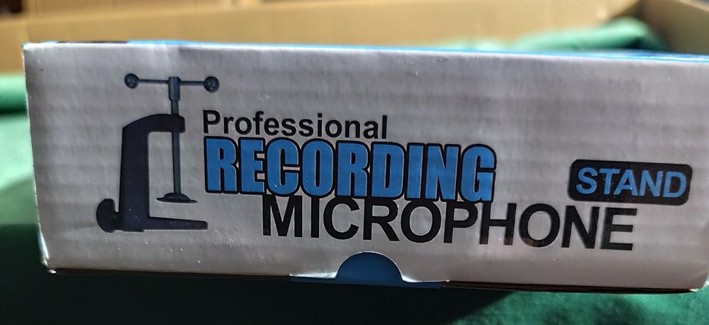 Statyw do mikrofonu biurkowy dokręcany