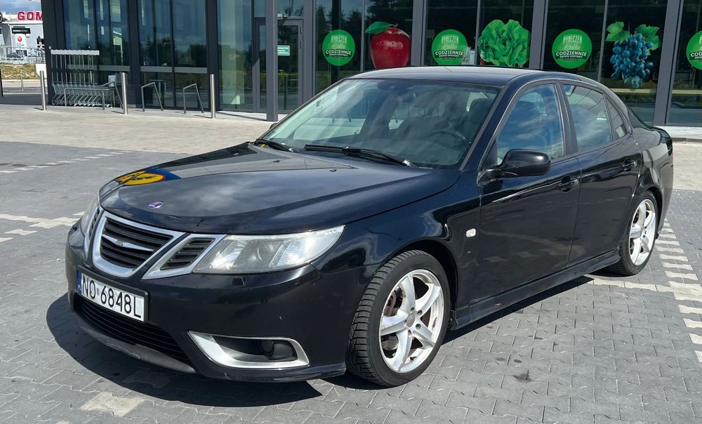 Saab 9-3 SAAB 9-3 Aero TTID 2009 | 180KM | Full opcja | Bose | Białe skóry