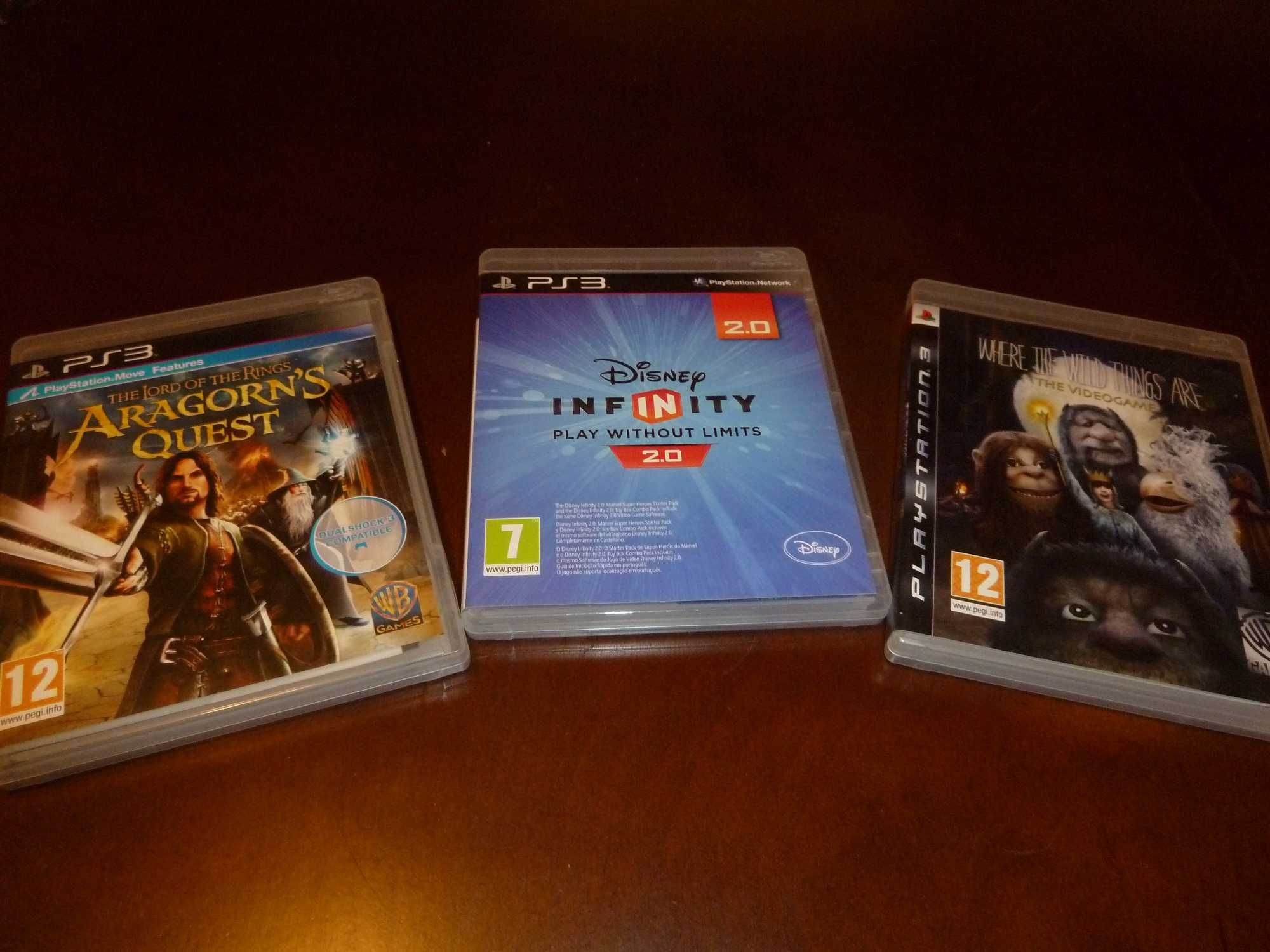 Gry dla dzieci PS3 Aragorn,Where the Wild Things Are,Disney z figurkam